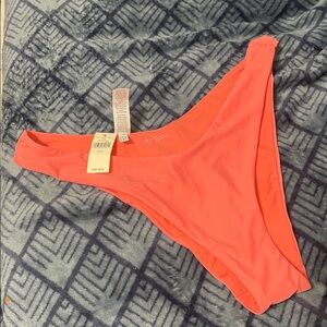 Aerie Vibrant Coral Bikini Bottom